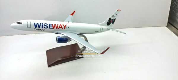 Model of B737-800 Wiseway Cargo with detailed craftsmanship.